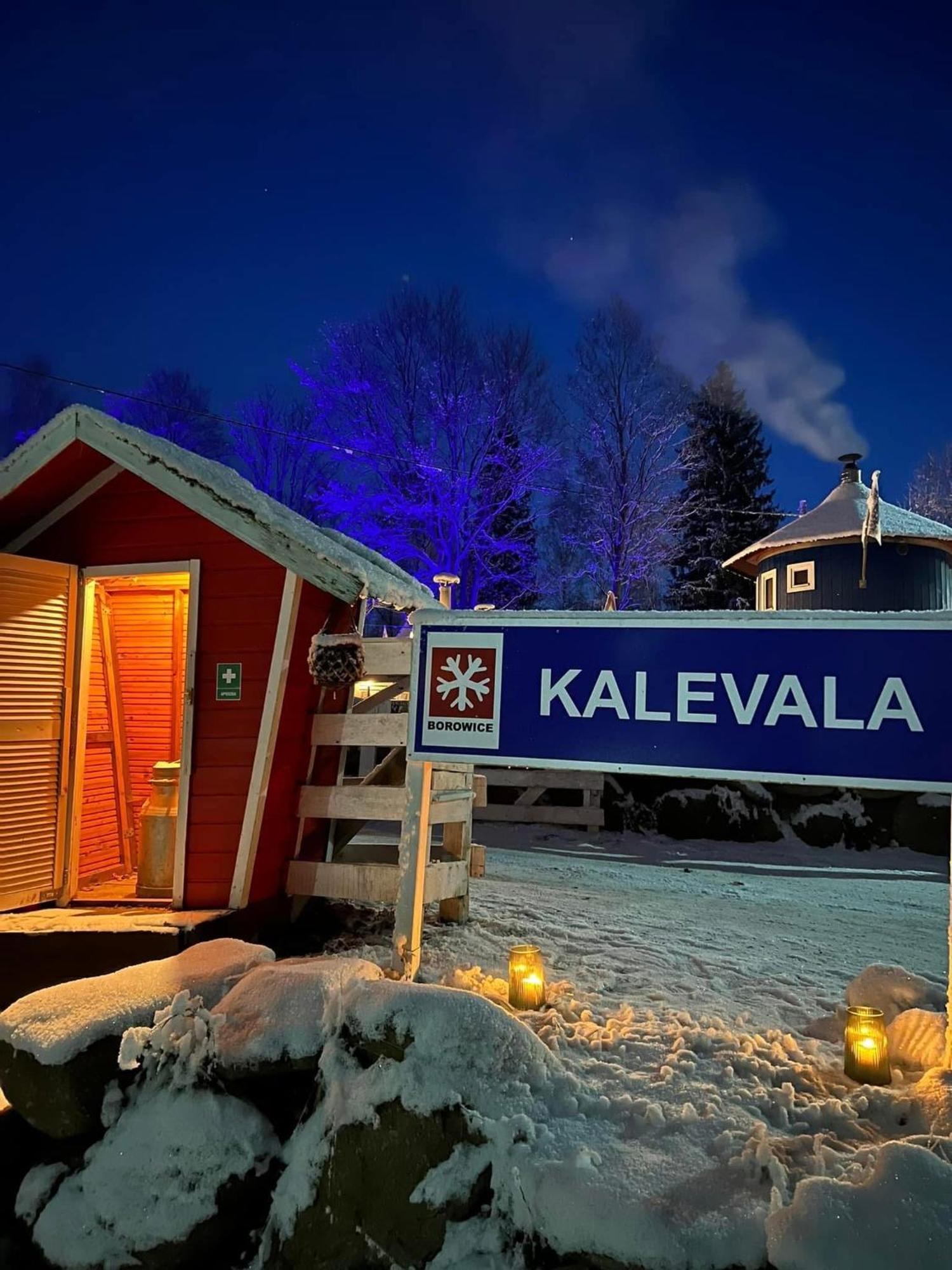 ホテル Finska Wioska Kalevala ボロビツェ エクステリア 写真